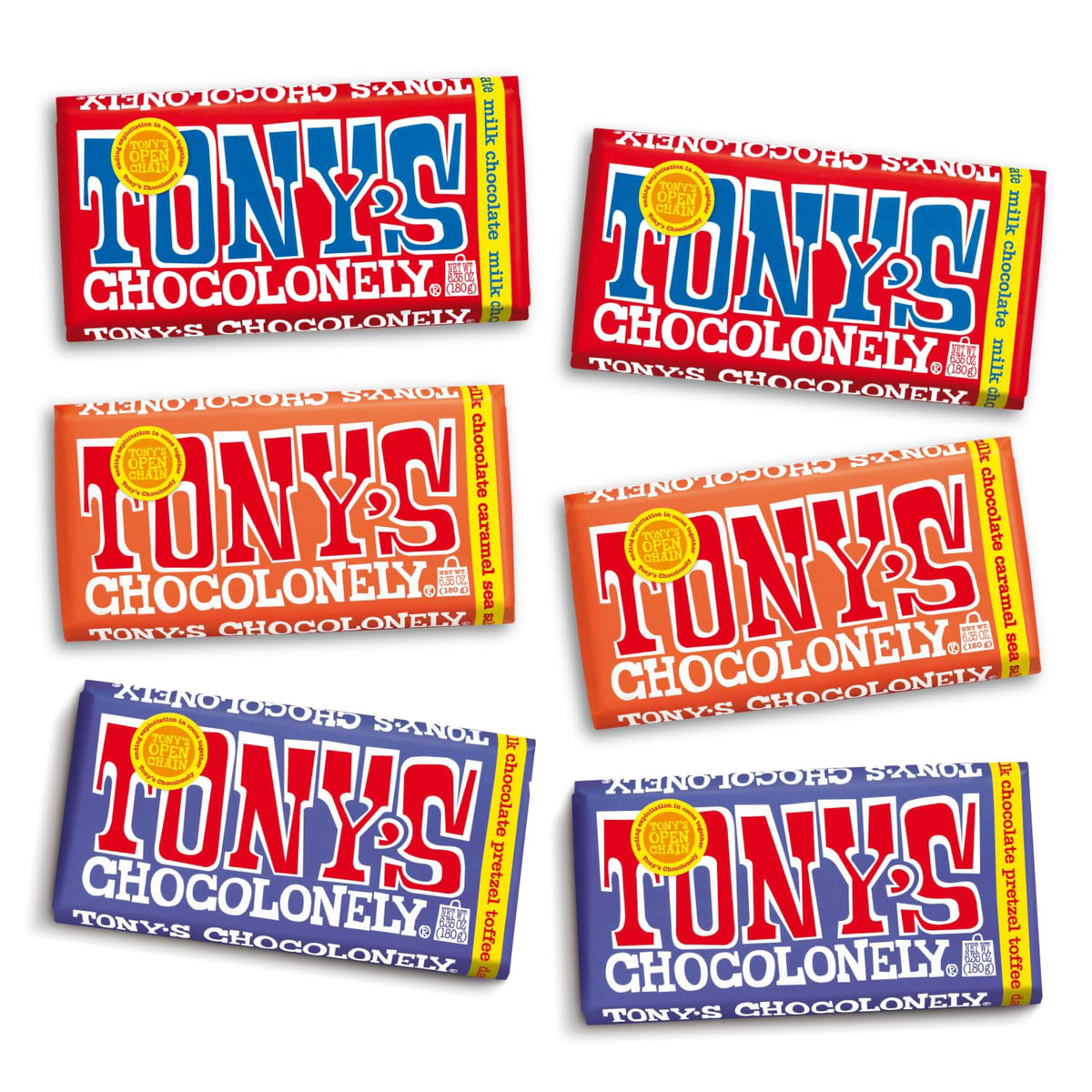Tony's Chocolonely Milk Chocolate Bar
