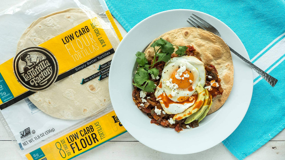 La Tortilla Factory Low Carb Tortillas (Pack of 6)