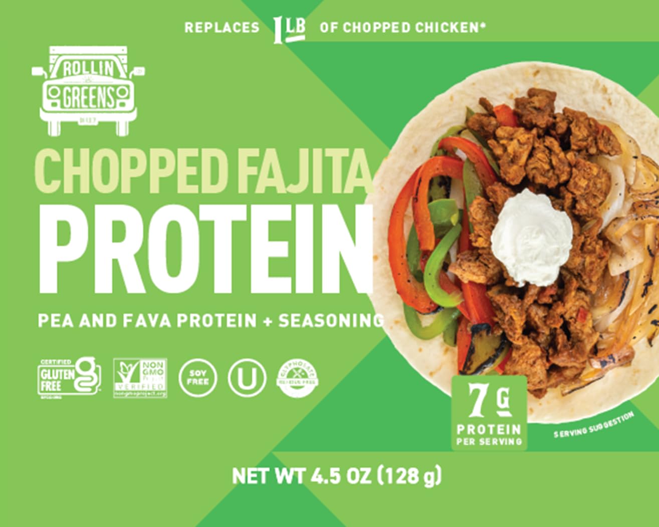 ROLLINGREENS Chopped Fajita Chic'ken