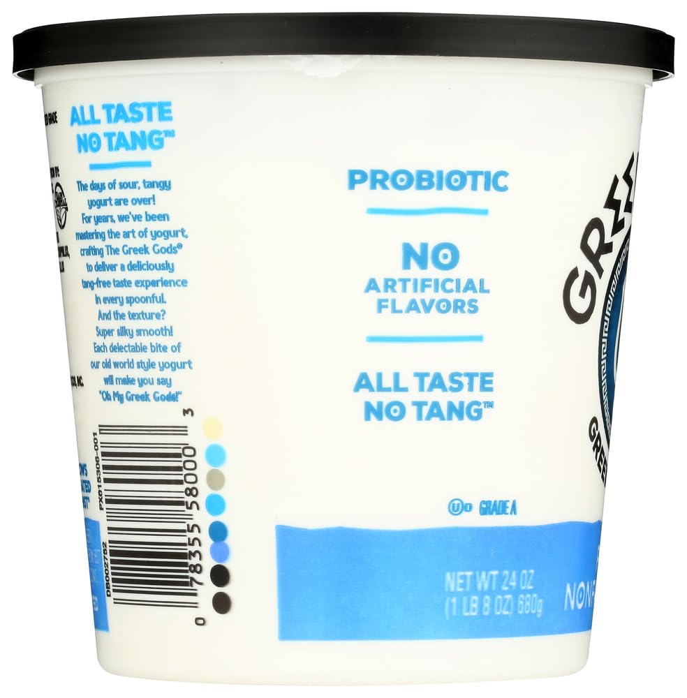 Greek Gods Non Fat Plain Yogurt