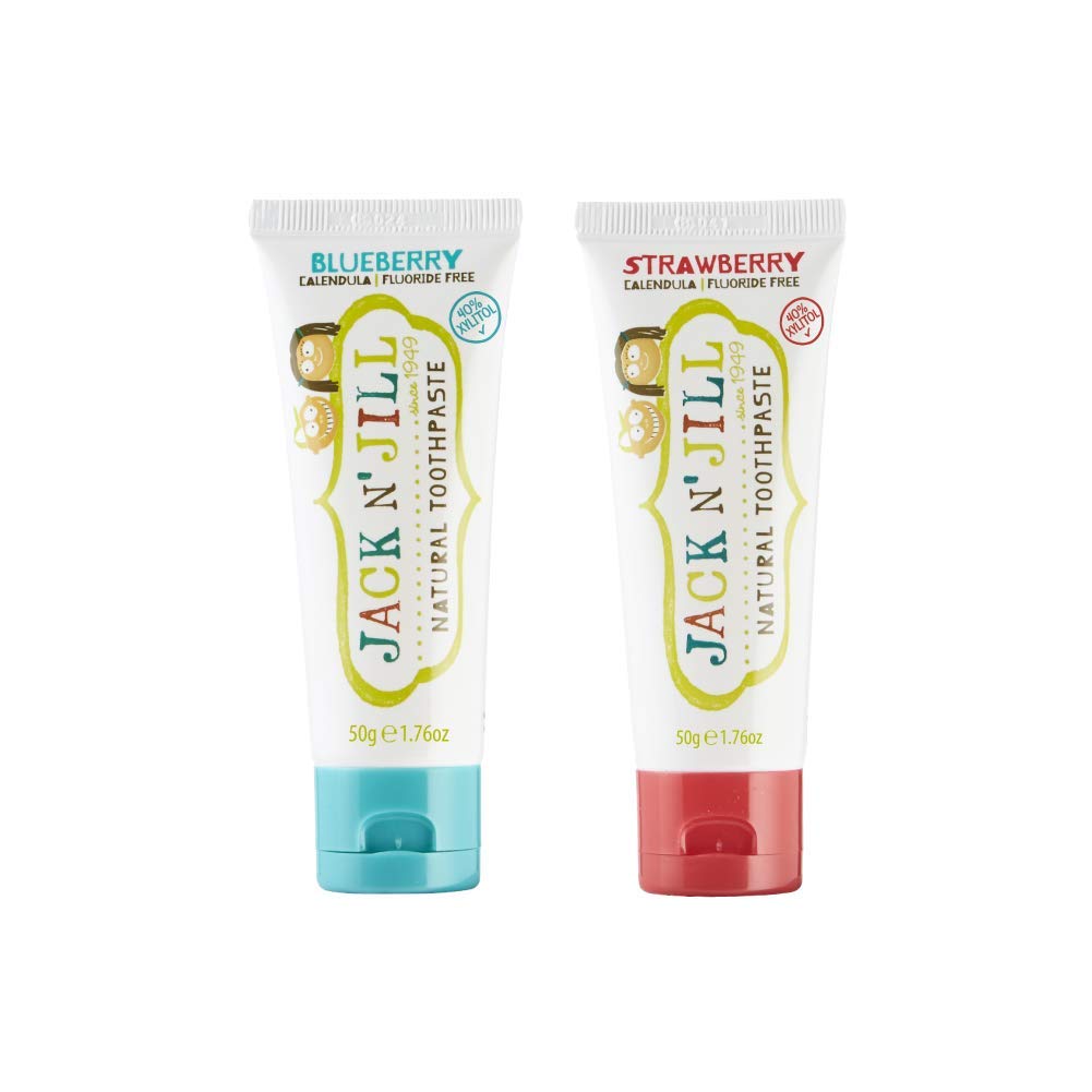Natural Toddler Toothpaste Fluoride Training For Toddlers 1-3 40% Xylitol