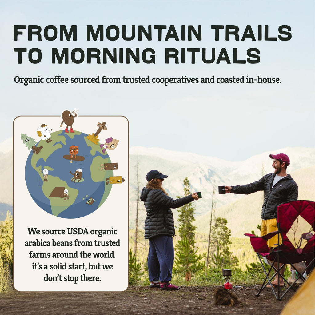 Hiker Lab Tested Mycotoxin Small Batch Roasted Coffee Mold Ground (Compostable Packaging) (Vanilla)