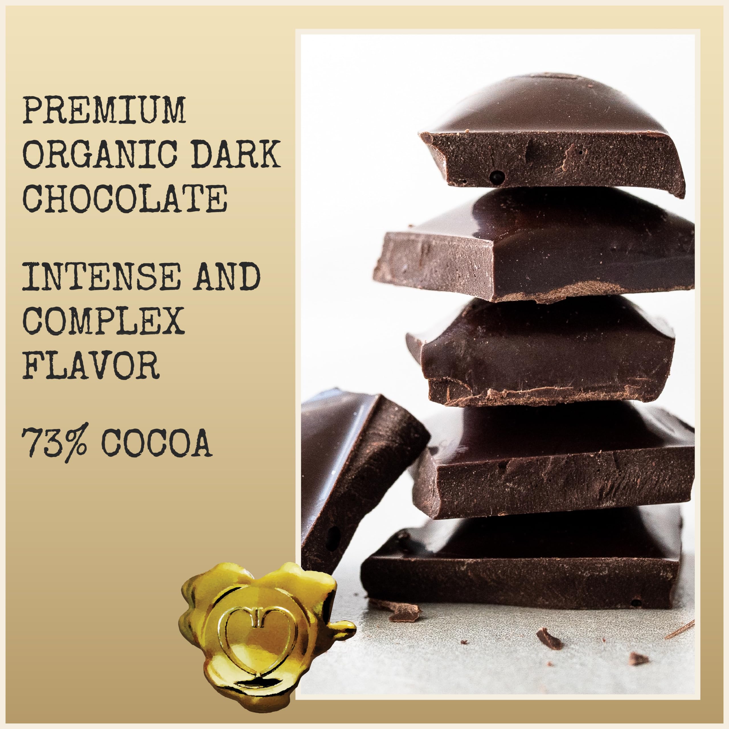 Organic Dark Chocolate Bars