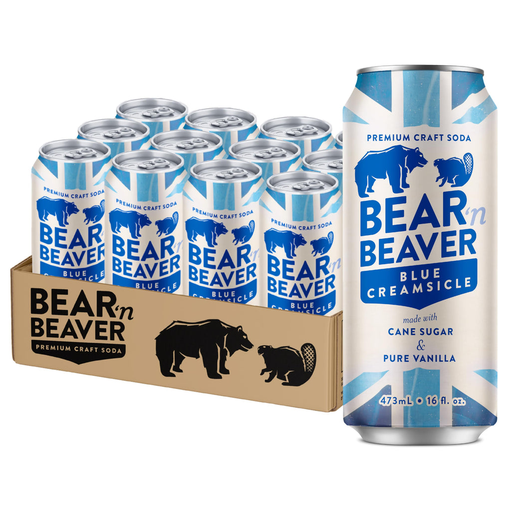 Assorted Flavors Cans Craft Soda