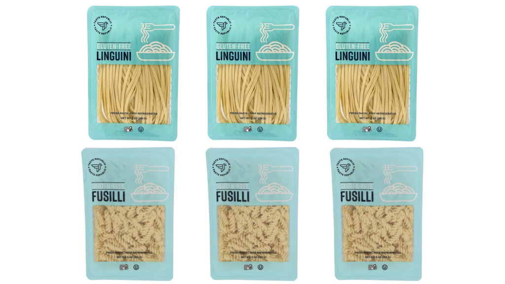 Pasta Linguini Fresh and Fusilli