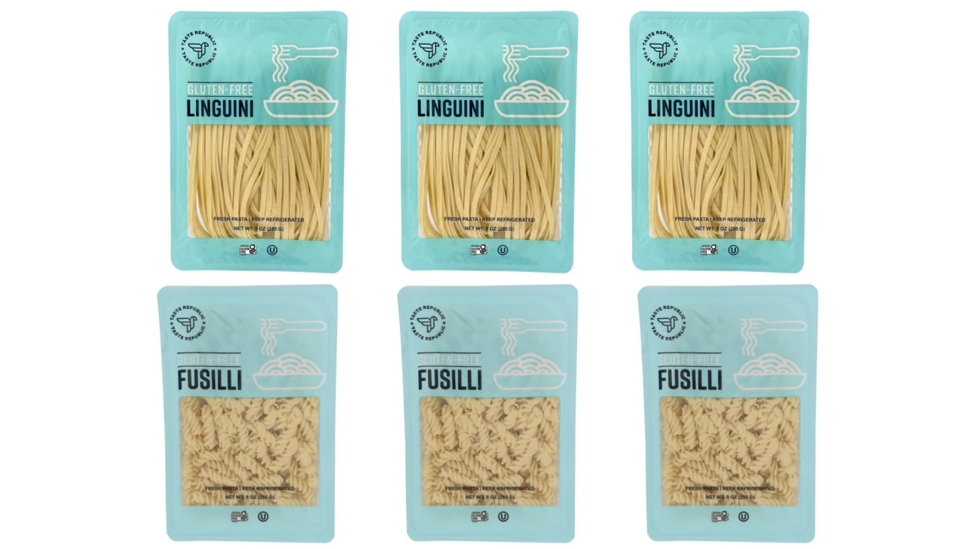 Pasta Linguini Fresh and Fusilli