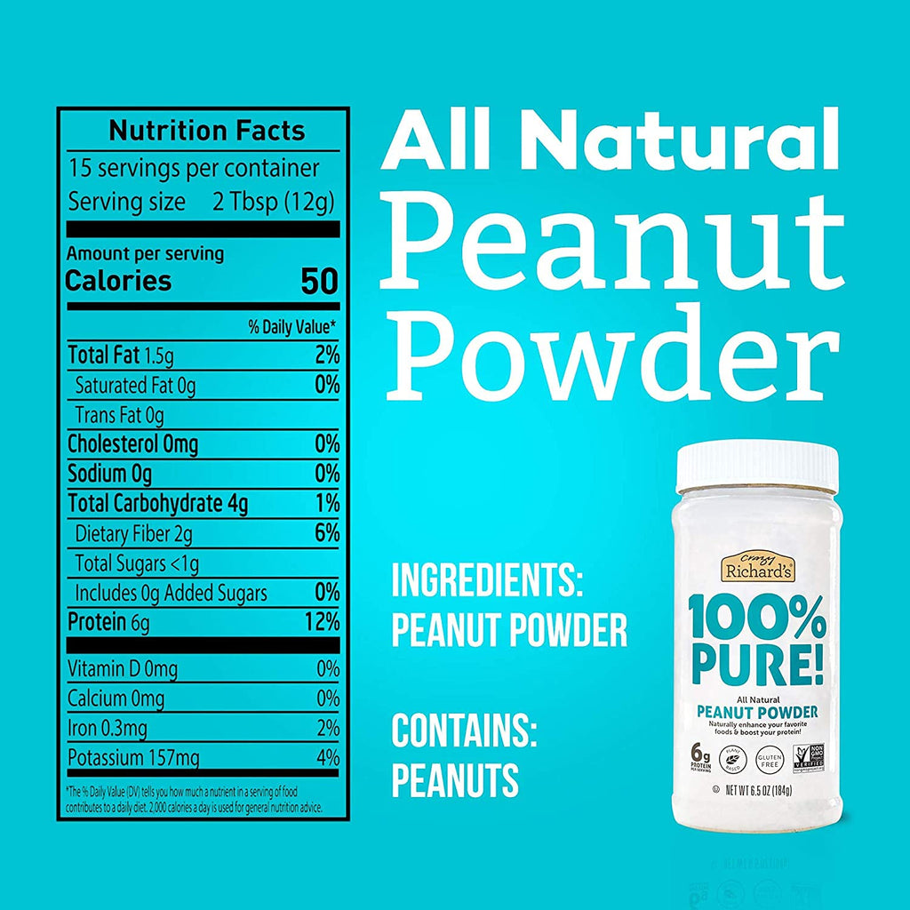 Resealable Jar X Powdered Peanut Butter Powder