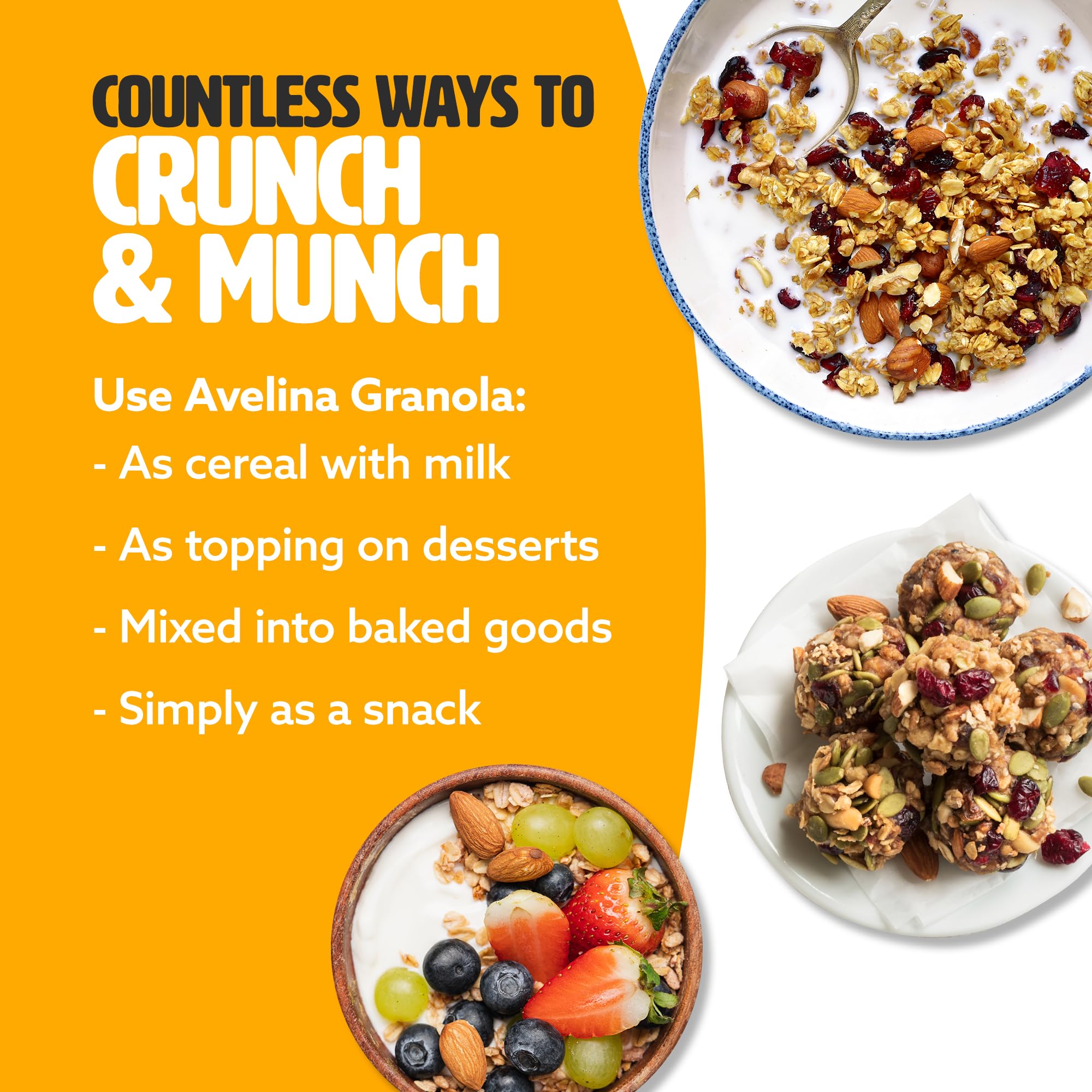 Granola Healthy Oatmeal-Based Cereal