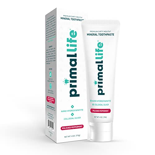 Dirty Mouth Mineral Toothpaste Nano-Hydroxyapatite Colloidal Silver