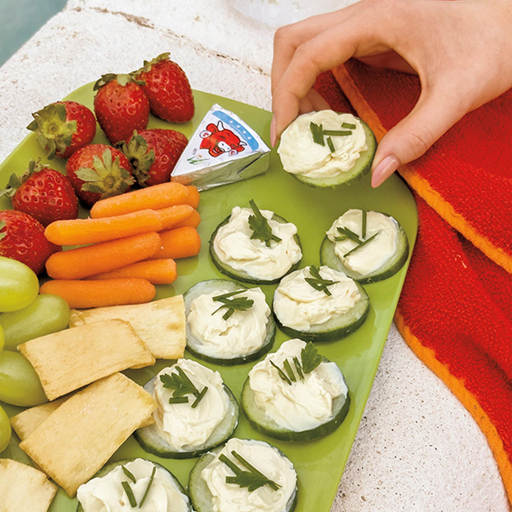 Light Creamy Swiss Spreadable Cheese Wedges