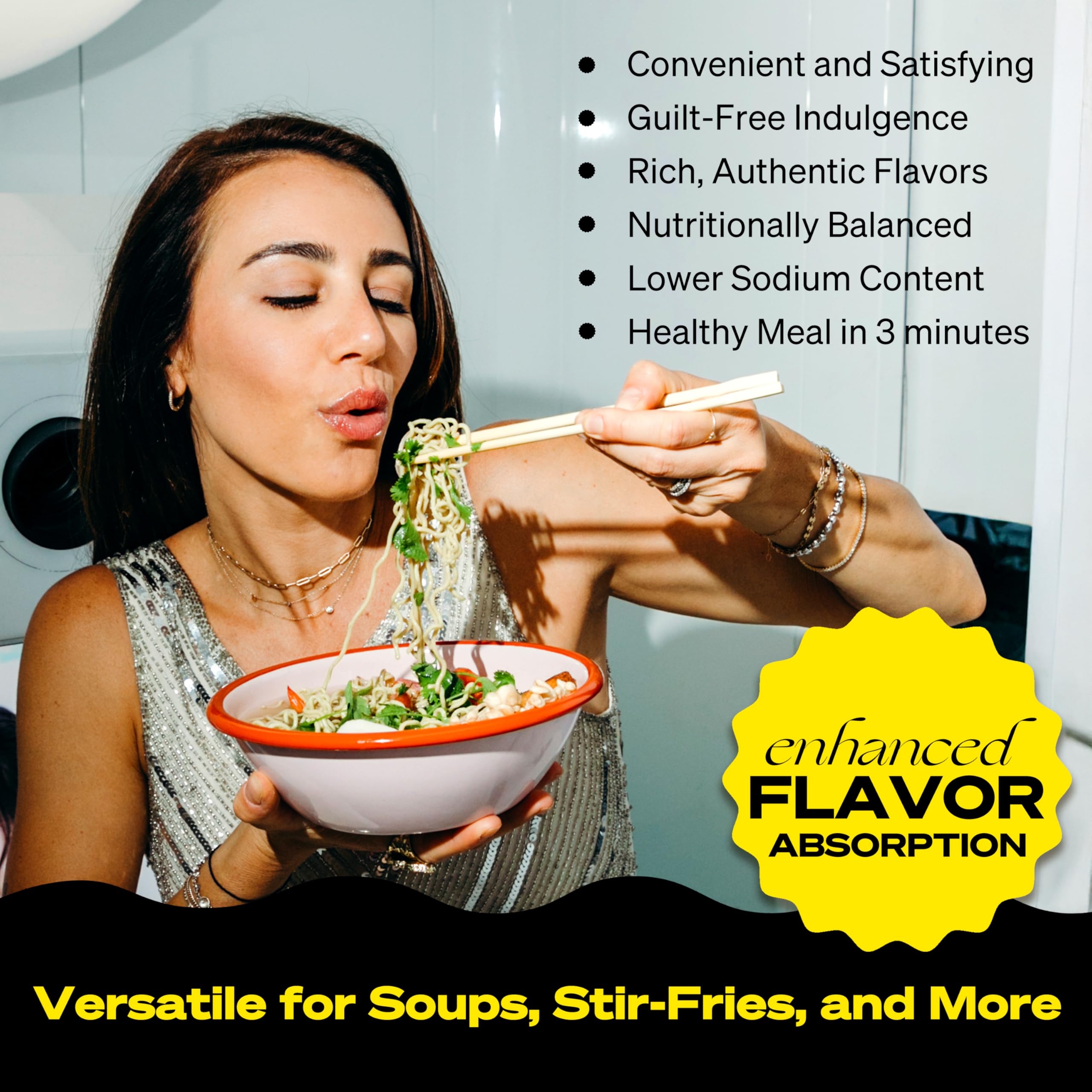 Net Carbs Creamy 'Chicken' Ramen Cup Noodles Protein