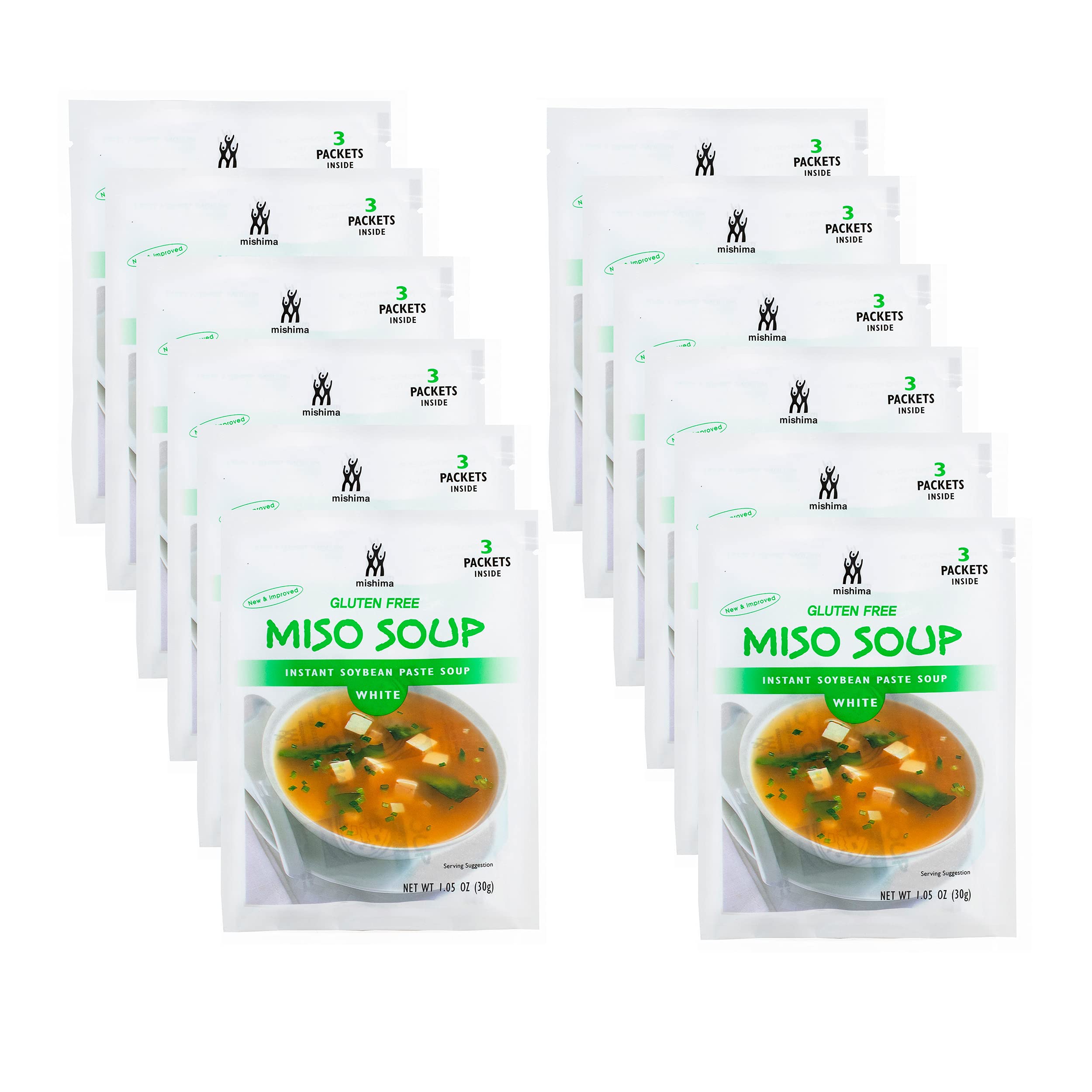 Packets White Miso Instant Soup Mix
