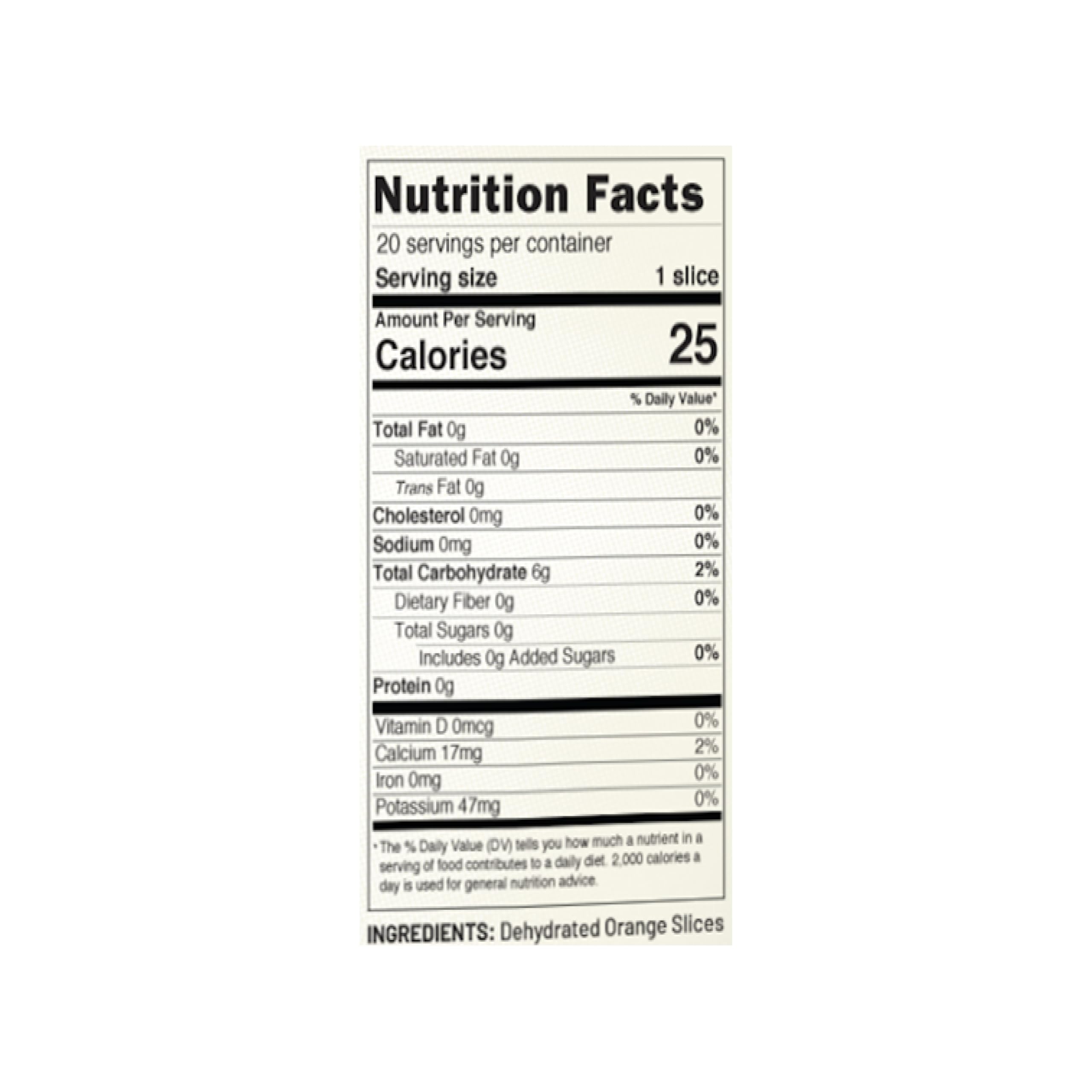Dehydrated Orange Slices (12-Pack)