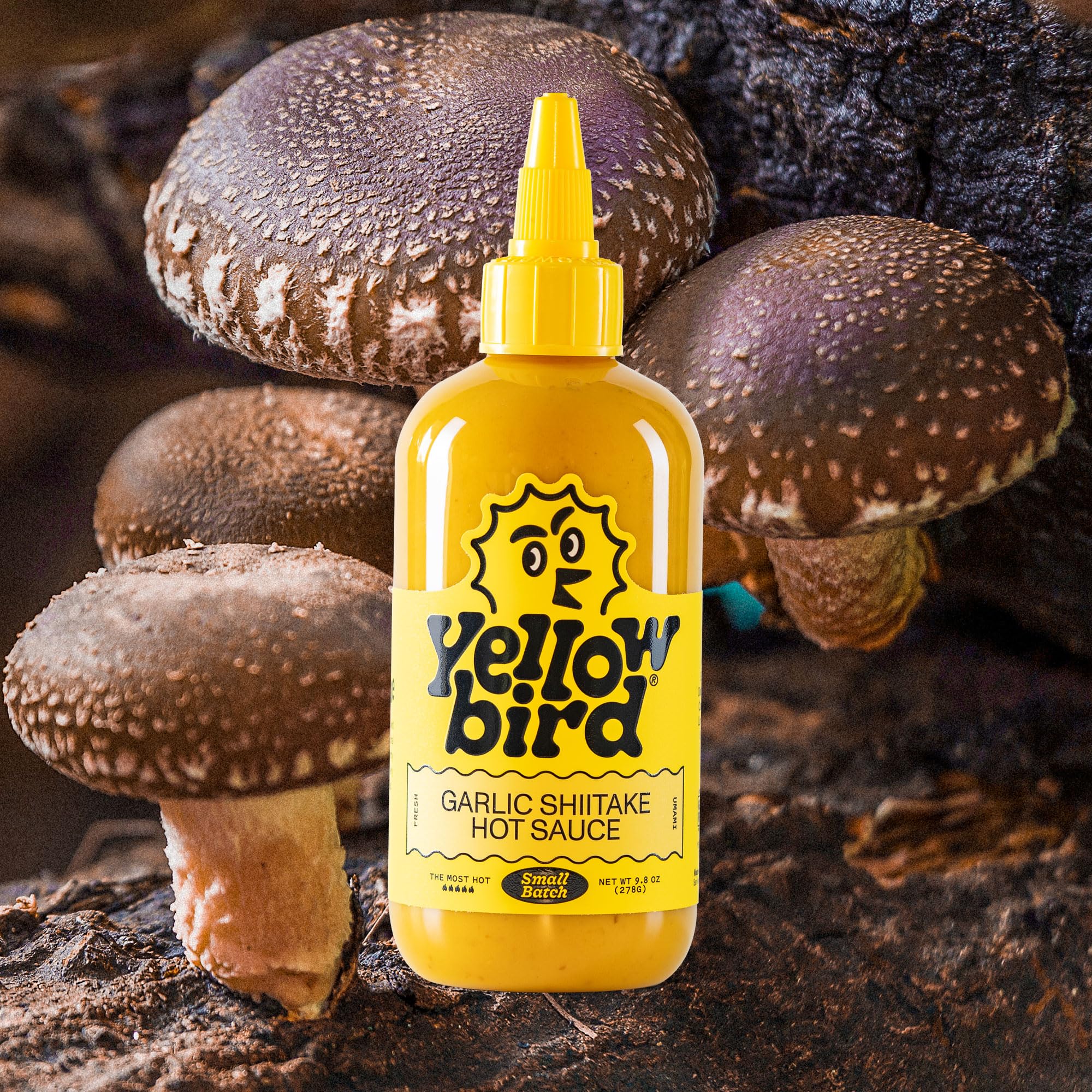 Yellowbird Small Batch Hot Sauce Collection – Garlic Shiitake