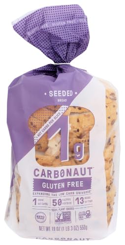 Bread (Gluten Free Bread Low Carb Bread Keto Certified Food Snack Meals Non Gmo Vegan)