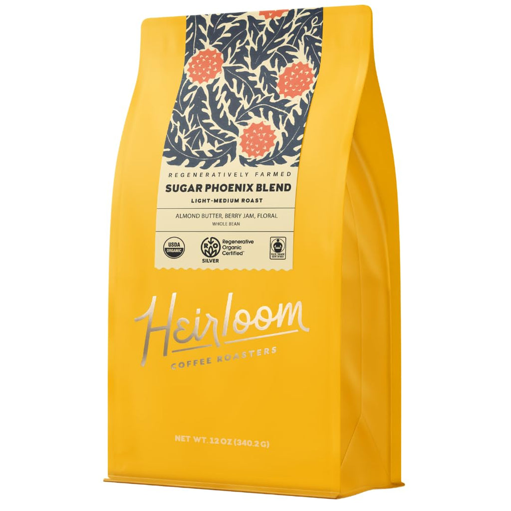 Sugar Phoenix Blend Medium Roast Whole Bean Regenerative Certified