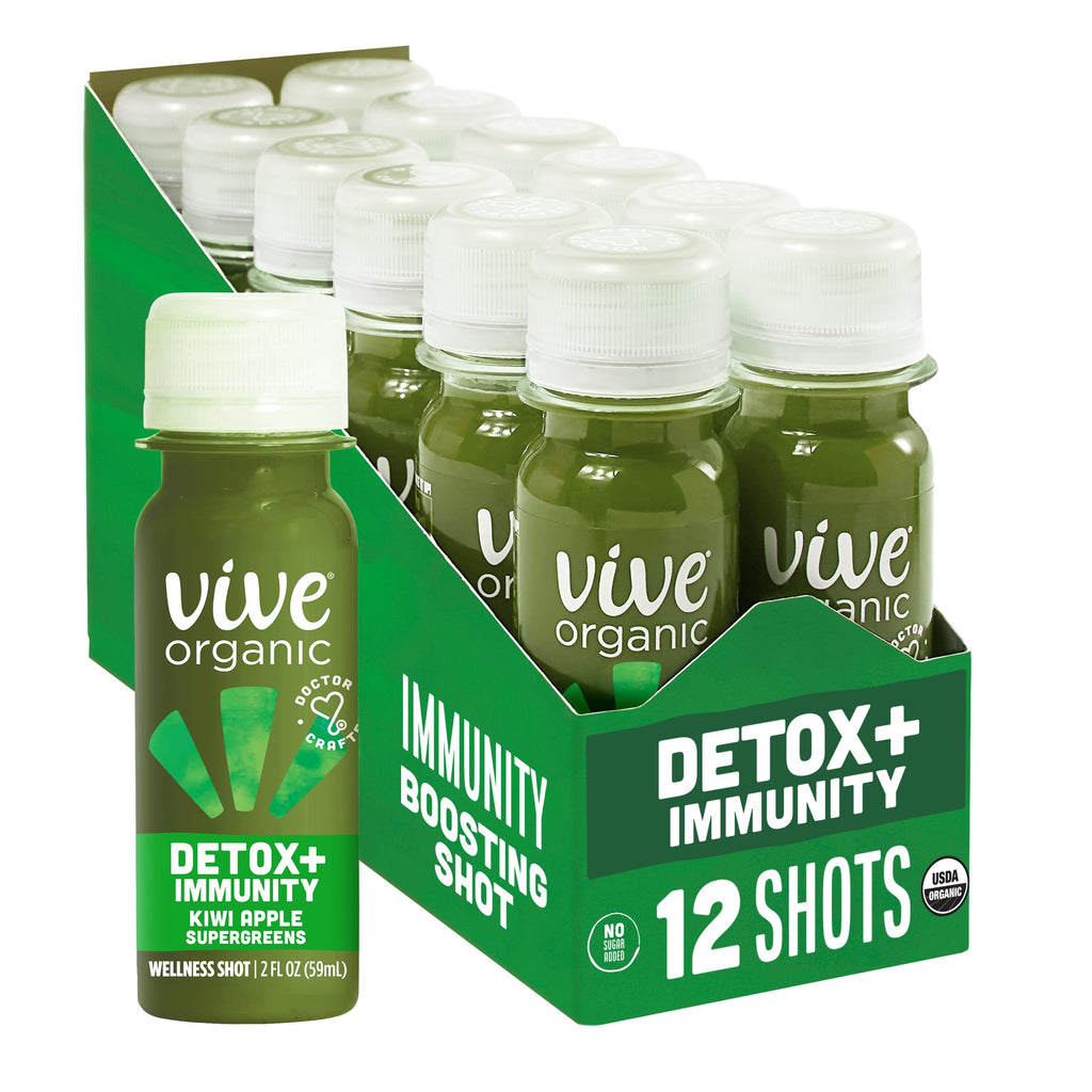 Detox + Immunity Kiwi Apple Shot