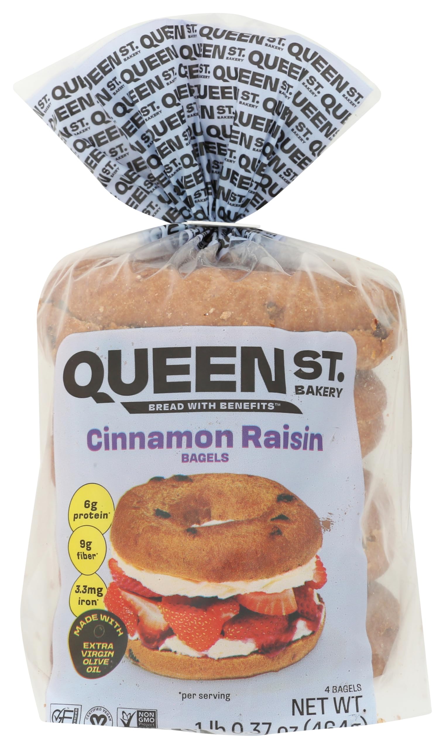 Cinnamon Raisin Bagels – Allergen – & Fibre Protein