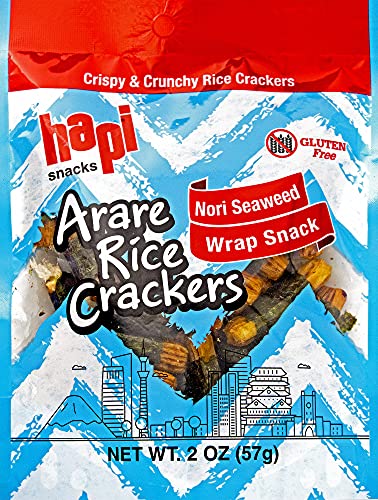 Hapi Nori Seaweed Wrap Arare Rice Crackers