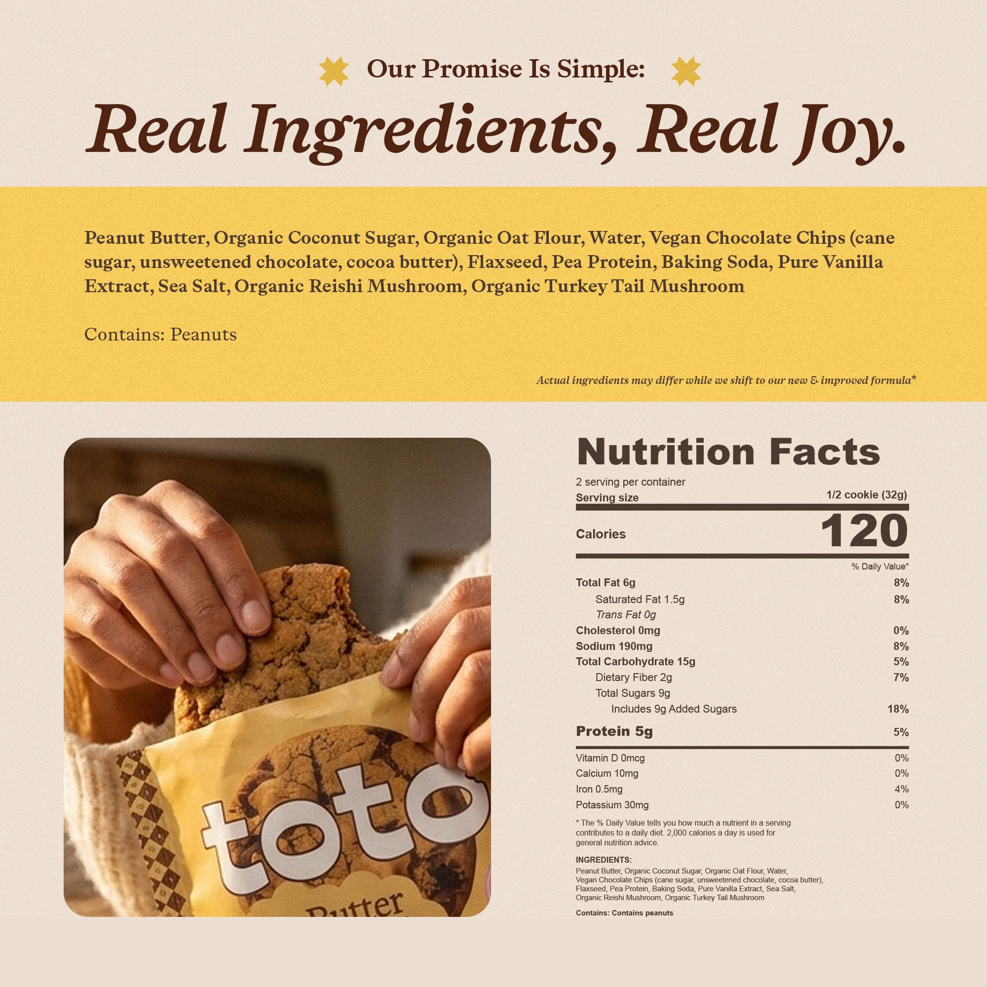 Individually Wrapped Protein Cookies