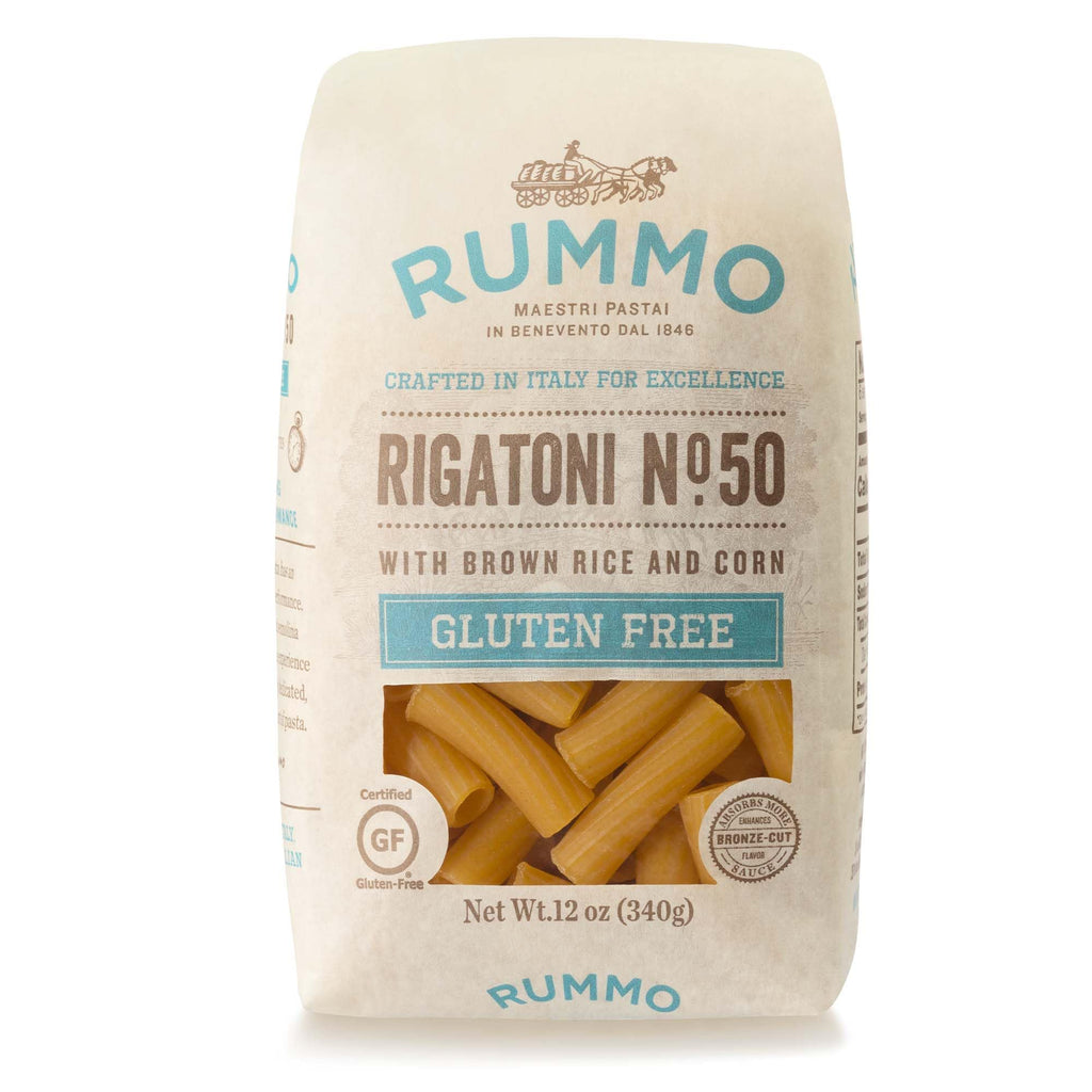 Made with Corn & Rice Rigatoni Pasta Noodles N.50