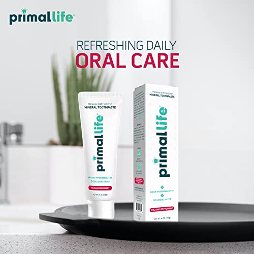 Dirty Mouth Mineral Toothpaste Nano-Hydroxyapatite Colloidal Silver