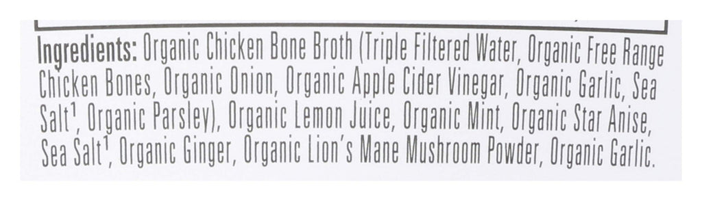 Frozen Mint & Ginger Chicken Bone Broth Fresh Be Well