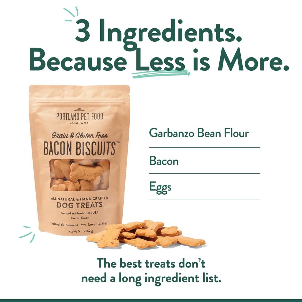 Portland Pet Company Grain & Biscuit Dog Treats Human-Grade
