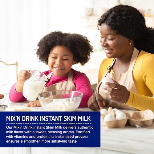 Makes 3 Quarts High Calcium and Protein Mix 'N Drink Instant Skim Milk