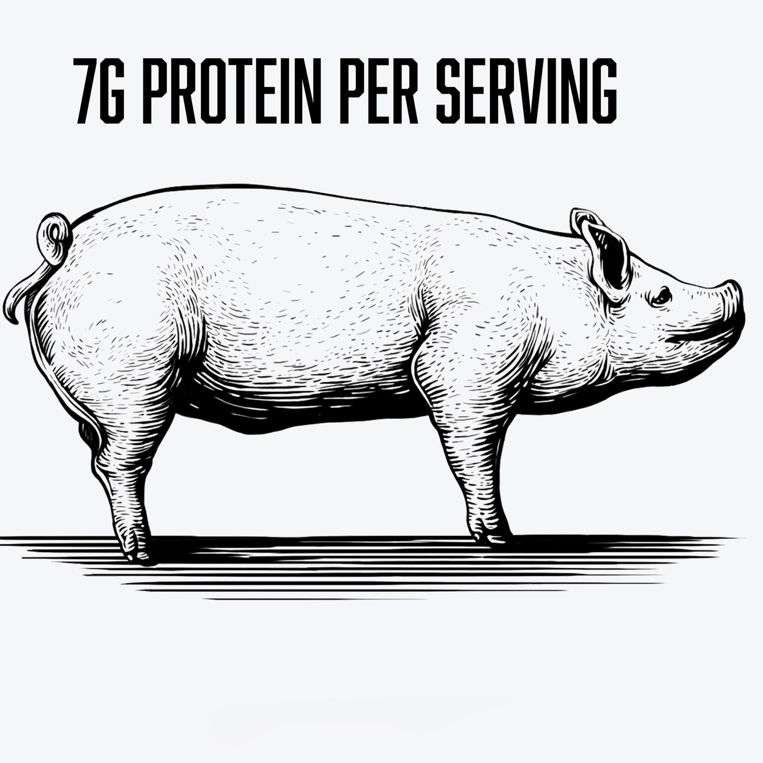 Per Serving Protein Pork Hot & Spicy Smoked Shorty Sausages