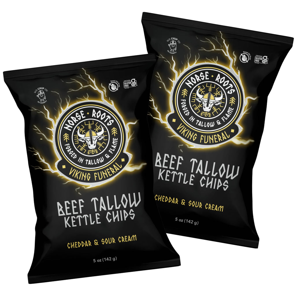 Beef Tallow Kettle Chips – Seed Oil Potato
