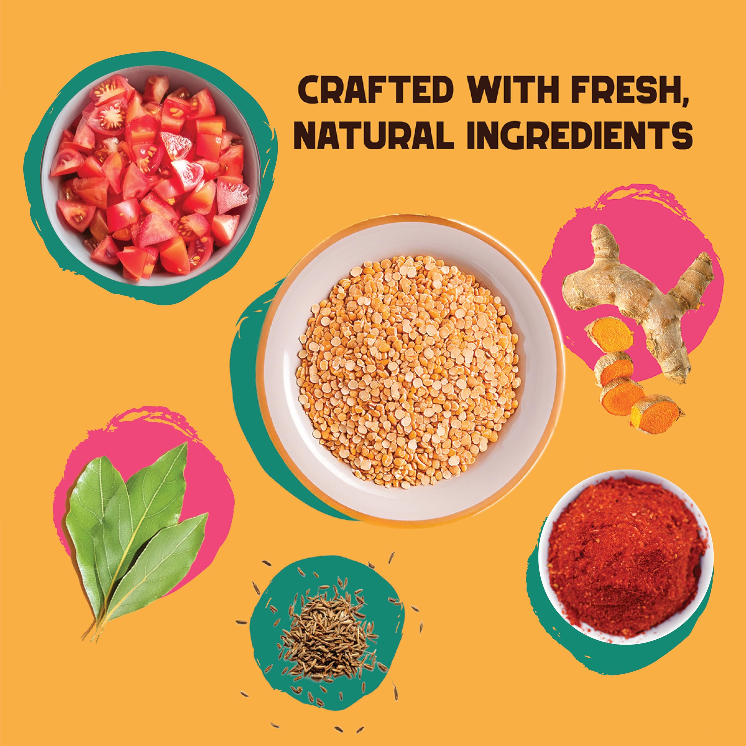Heat and Eat Indian Prepared & Microwave Ready in 60 Seconds