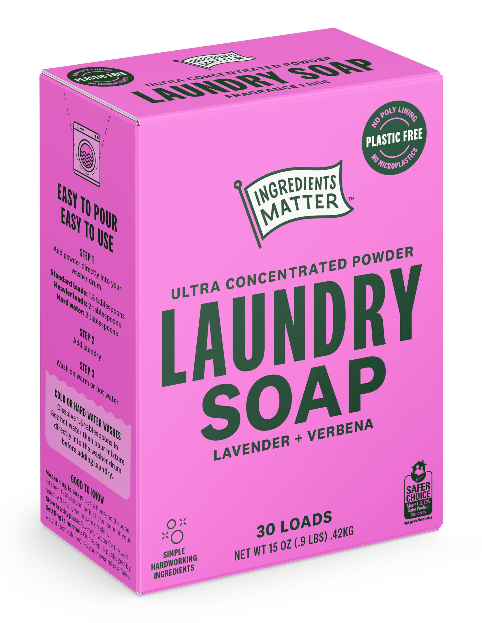 Laundry Soap Powder Lavender