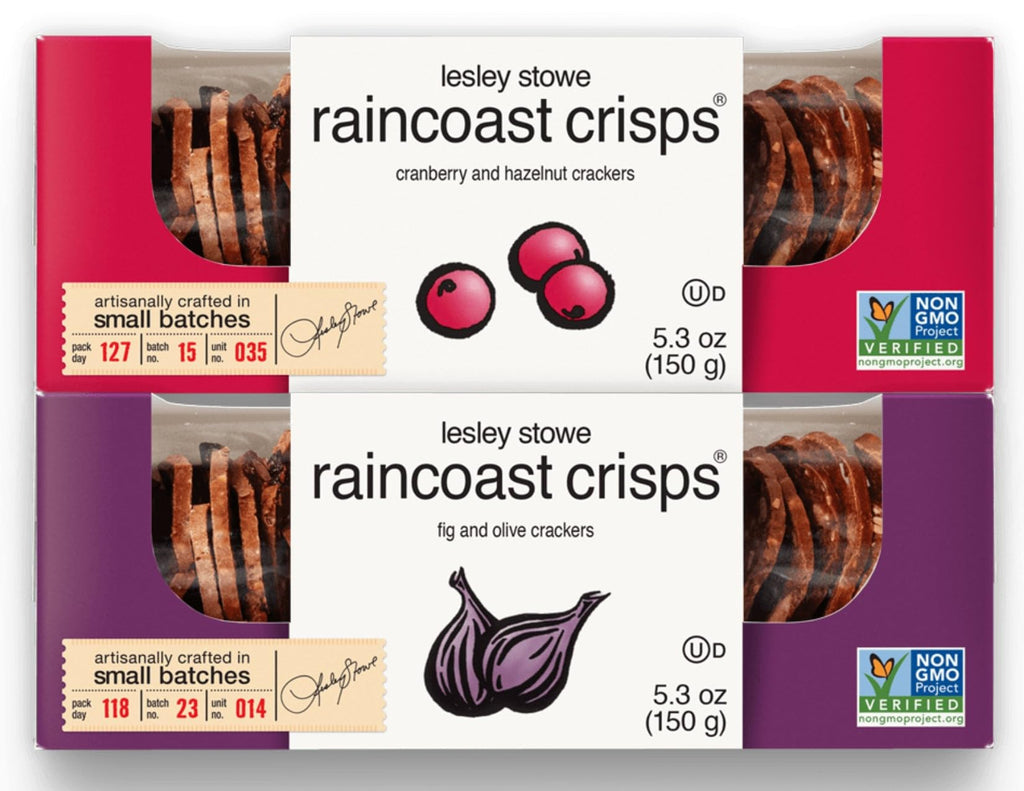 Lesley Stowe Variety Pack (Hazelnut Cranberry & Fig and Olive)