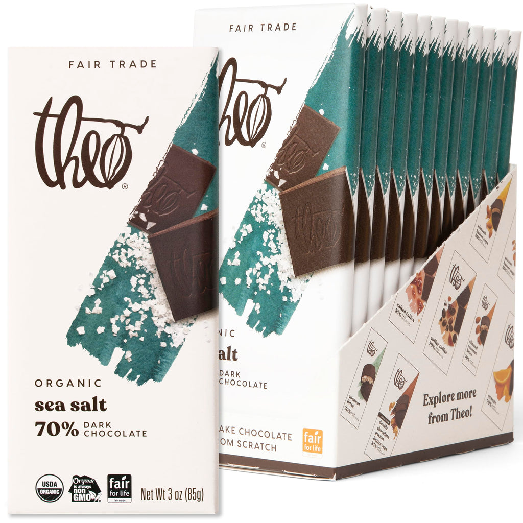 70% Chocolate Sea Salt Dark Bar