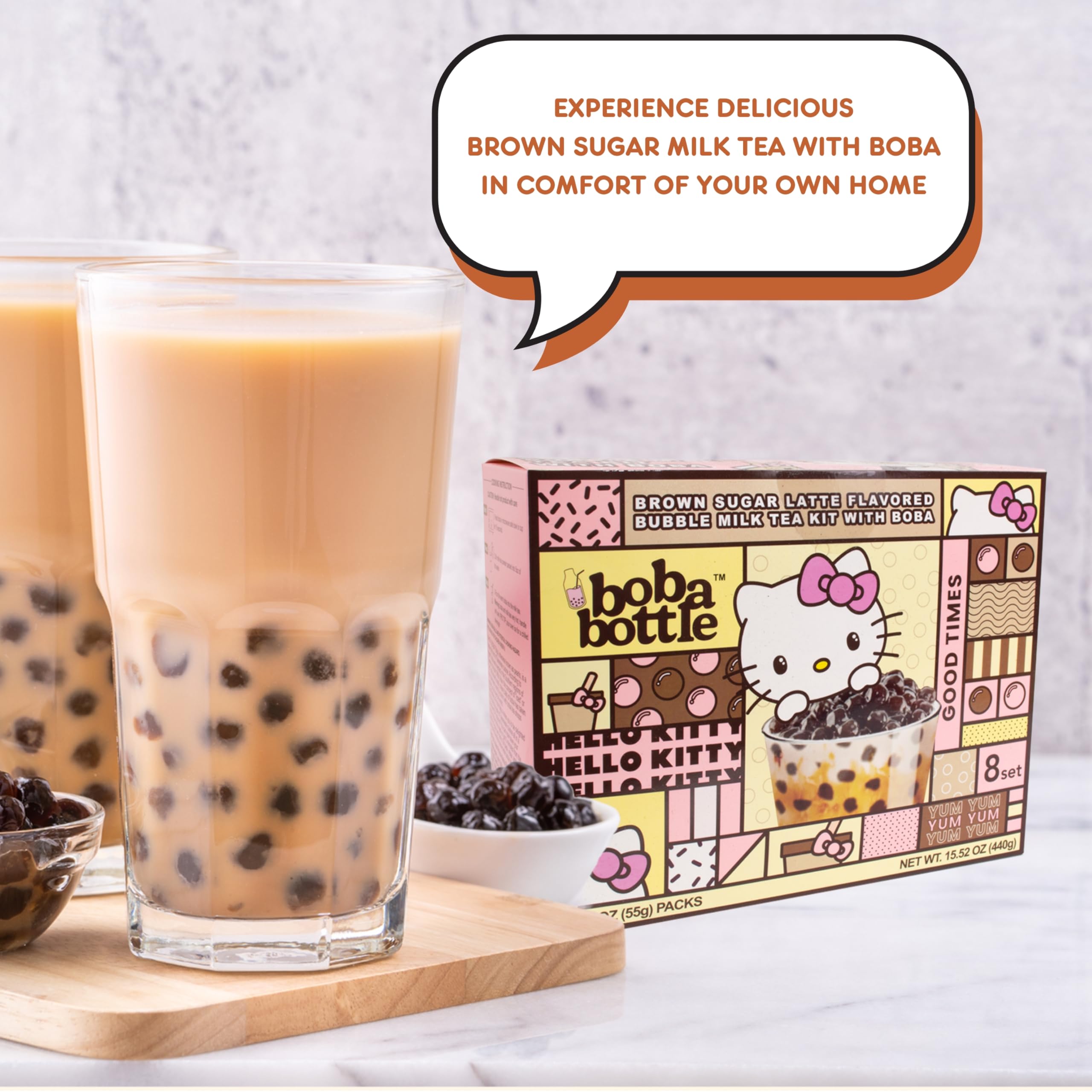 Hello Kitty Boba Kit