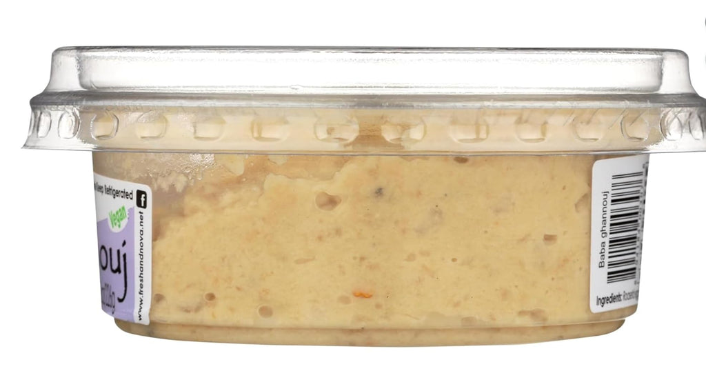 BabaGhanouj Roasted Eggplant Dip – Made with Tahini Olive Oil & Garlic
