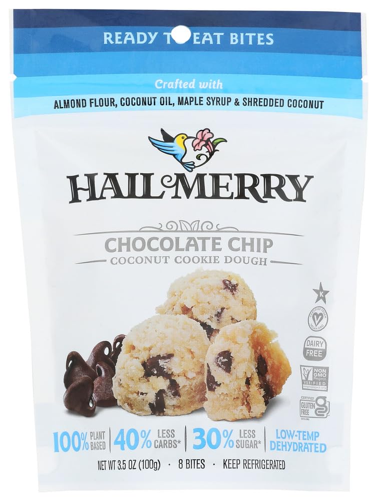 Bites Macaroons NEW Packaging Chocolate Chip Cookie Dough Flavor Each