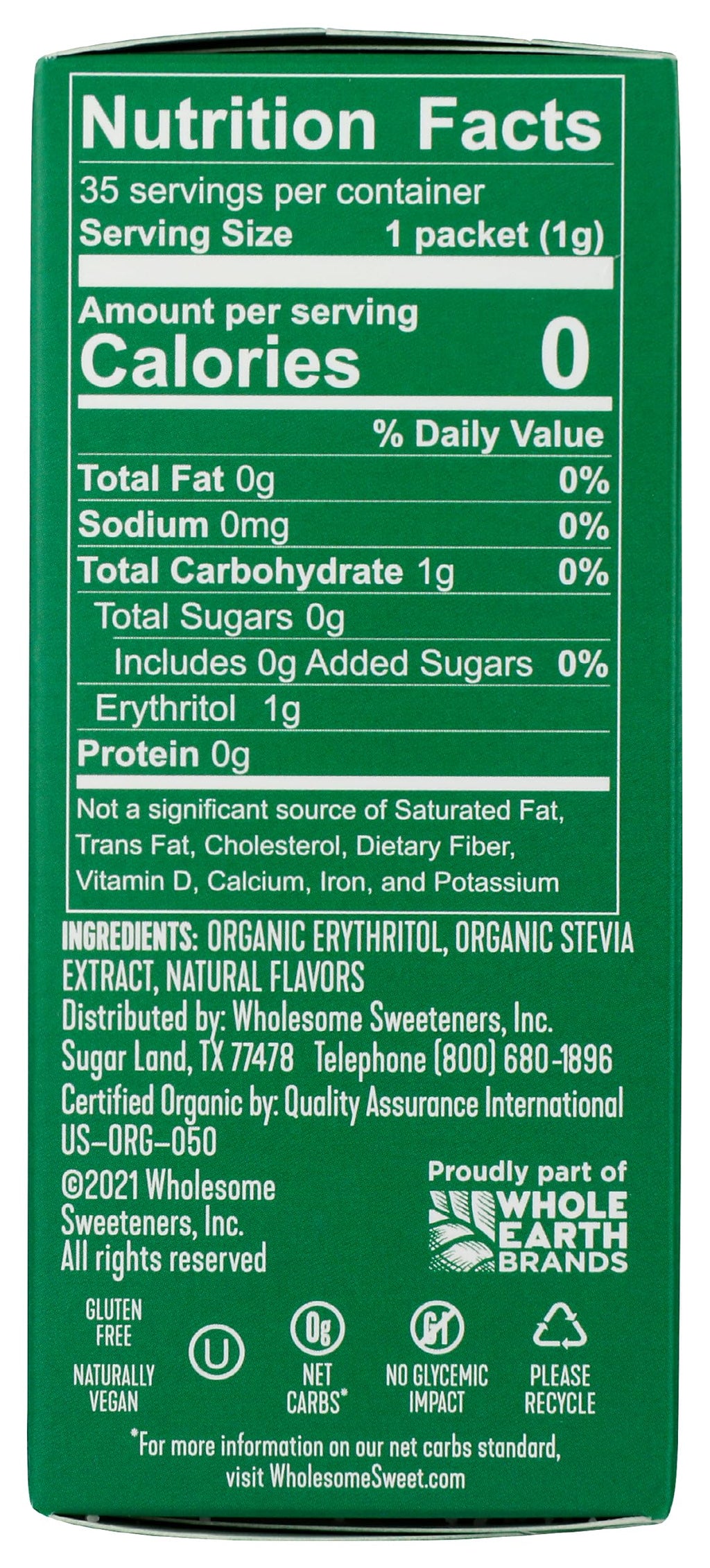 Sweeteners Stevia