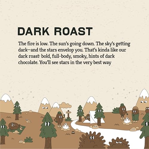 Hiker Coffee Dark Roast Ground Coffee