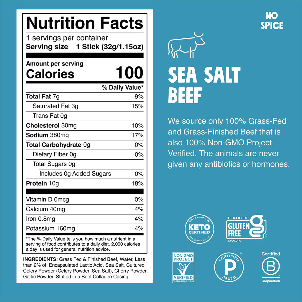 Sea Salt Beef Stick