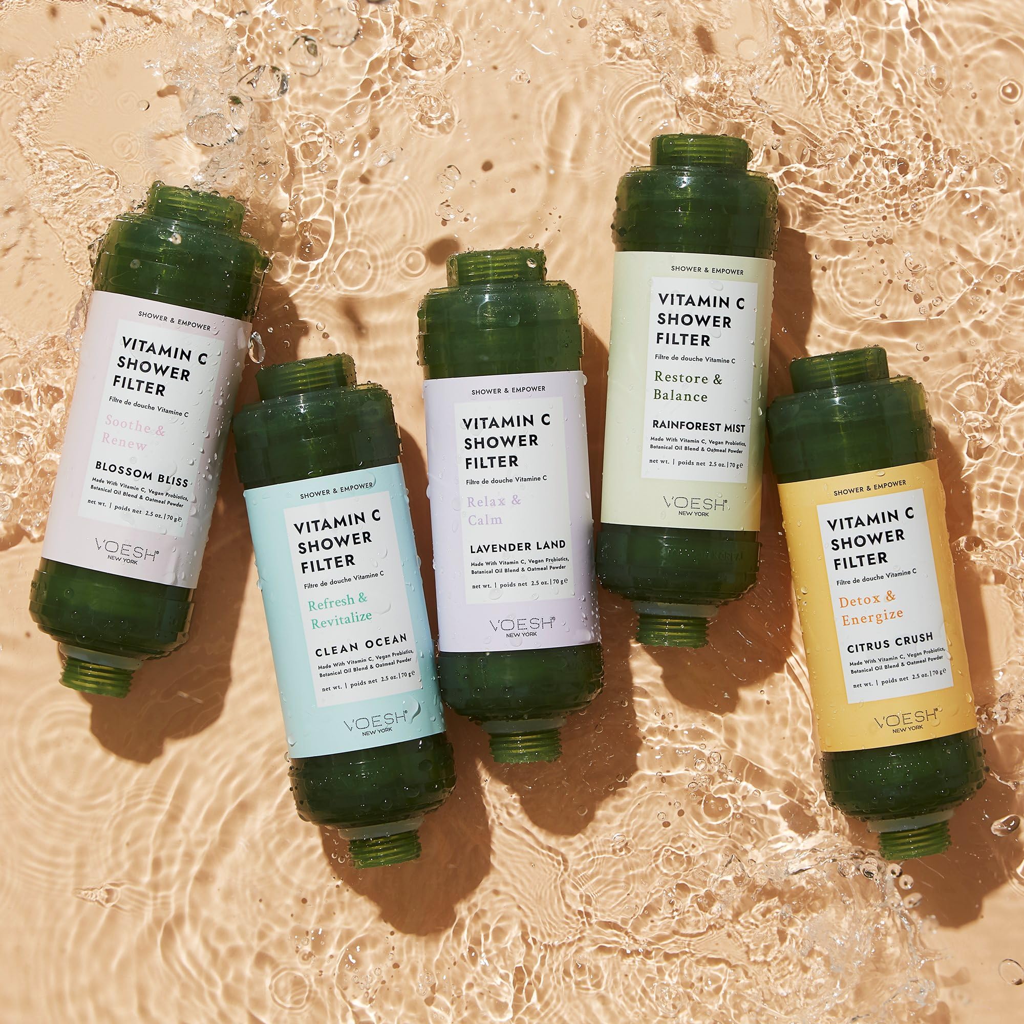 Vitamin C Shower Filter Aromatherapy Purifier Water