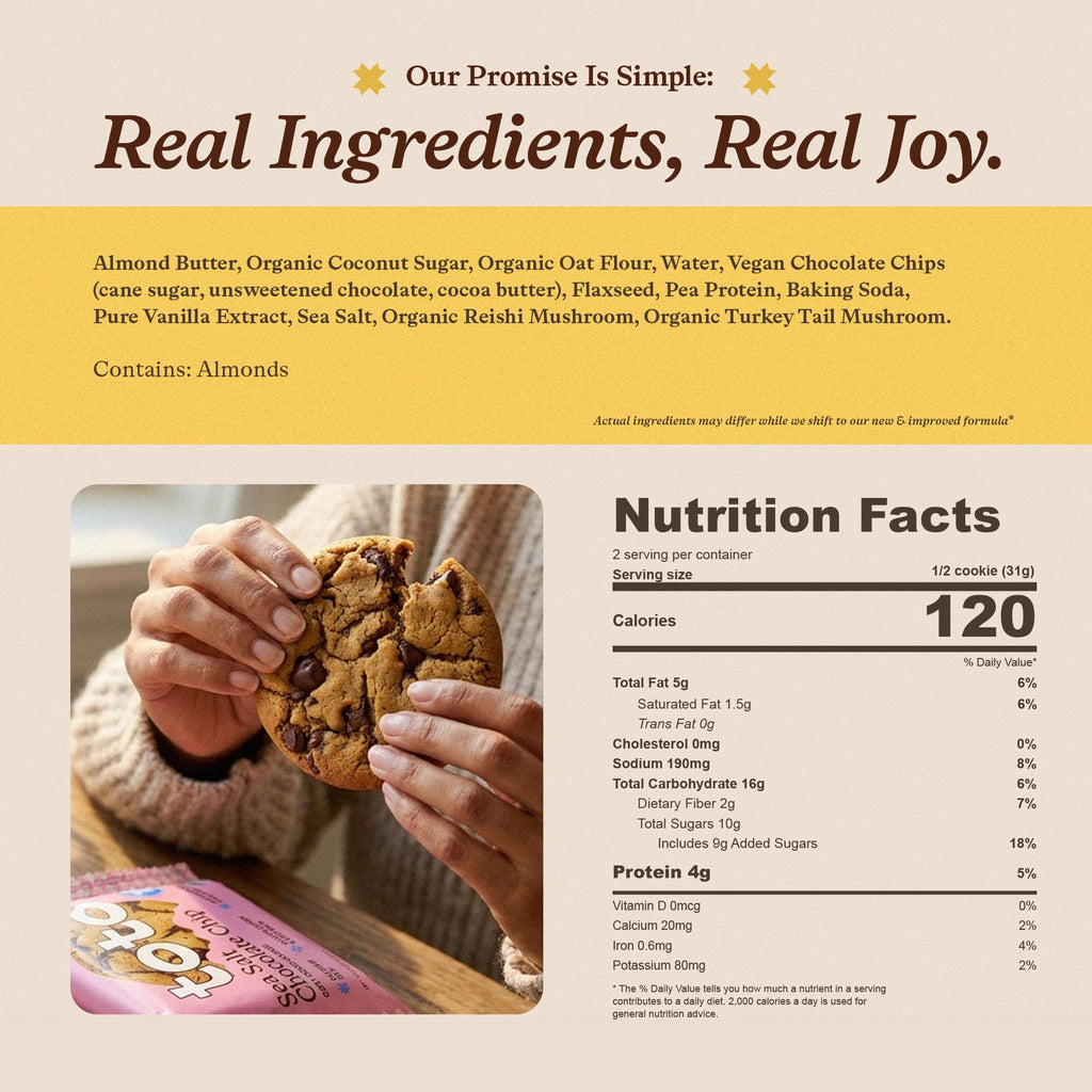 Individually Wrapped Protein Cookies