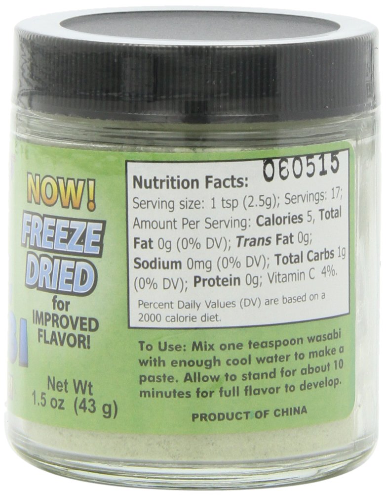 Powdered Wasabi Jar