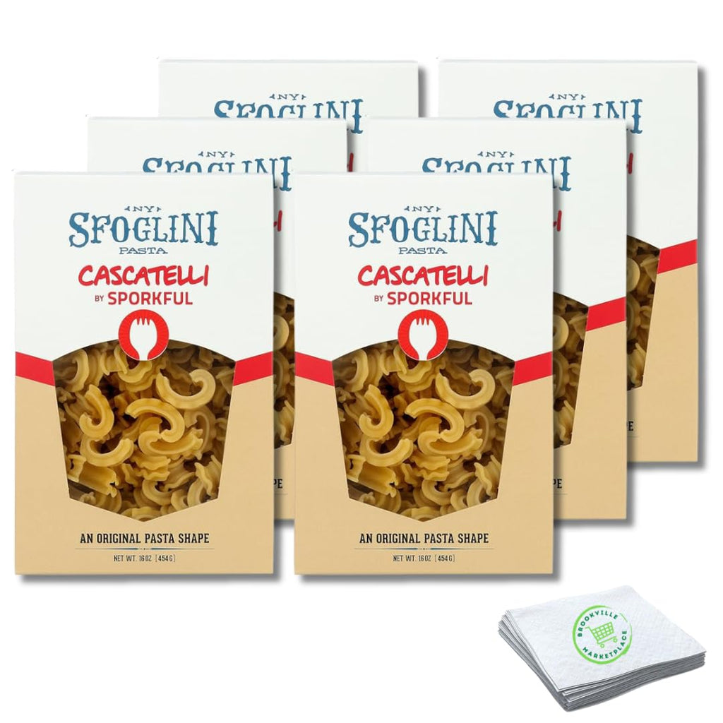 Sfoglini Sporkful Cascatelli Pasta Box with Napkins