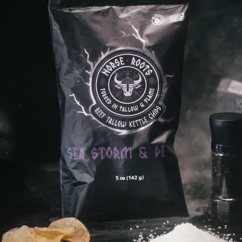 Beef Tallow Kettle Chips – Seed Oil Potato