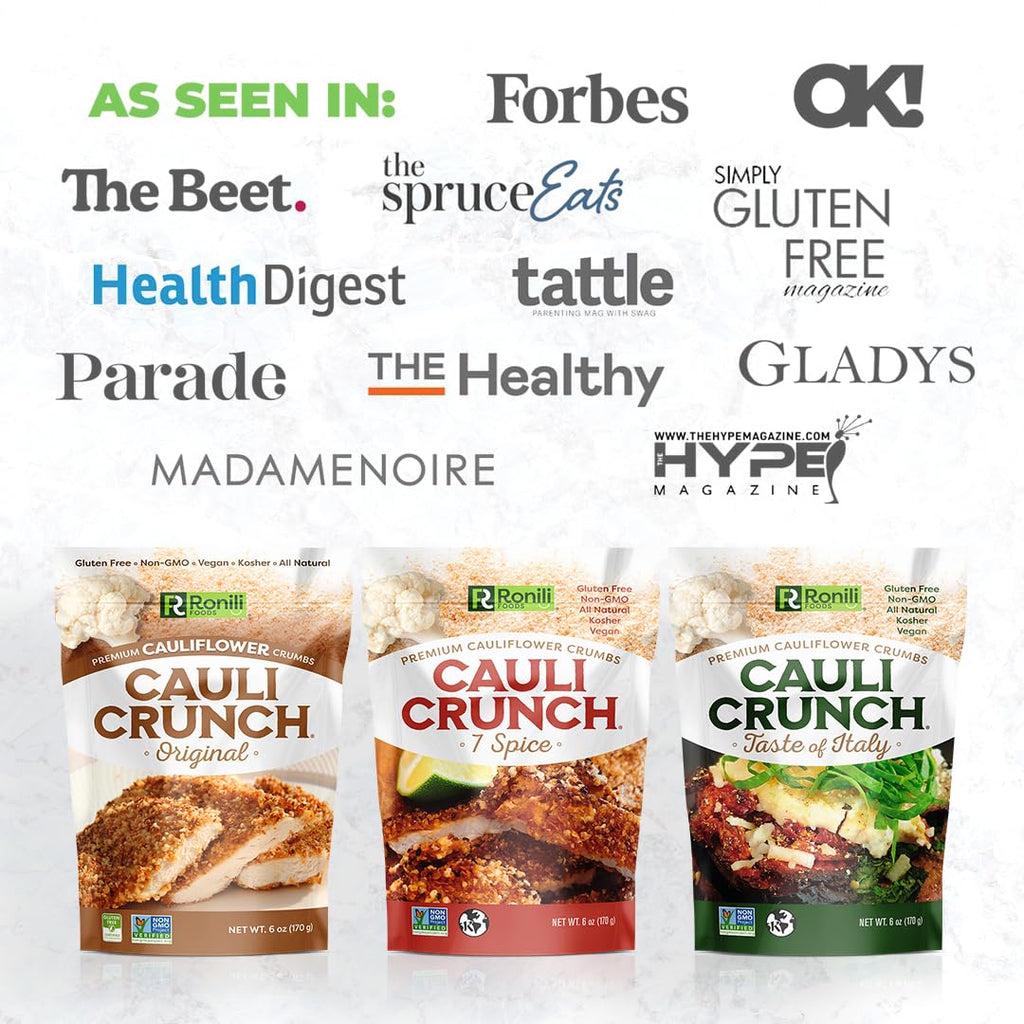 Original Cauliflower Bread Crumbs – Bread-Free Breadcrumbs Certified +