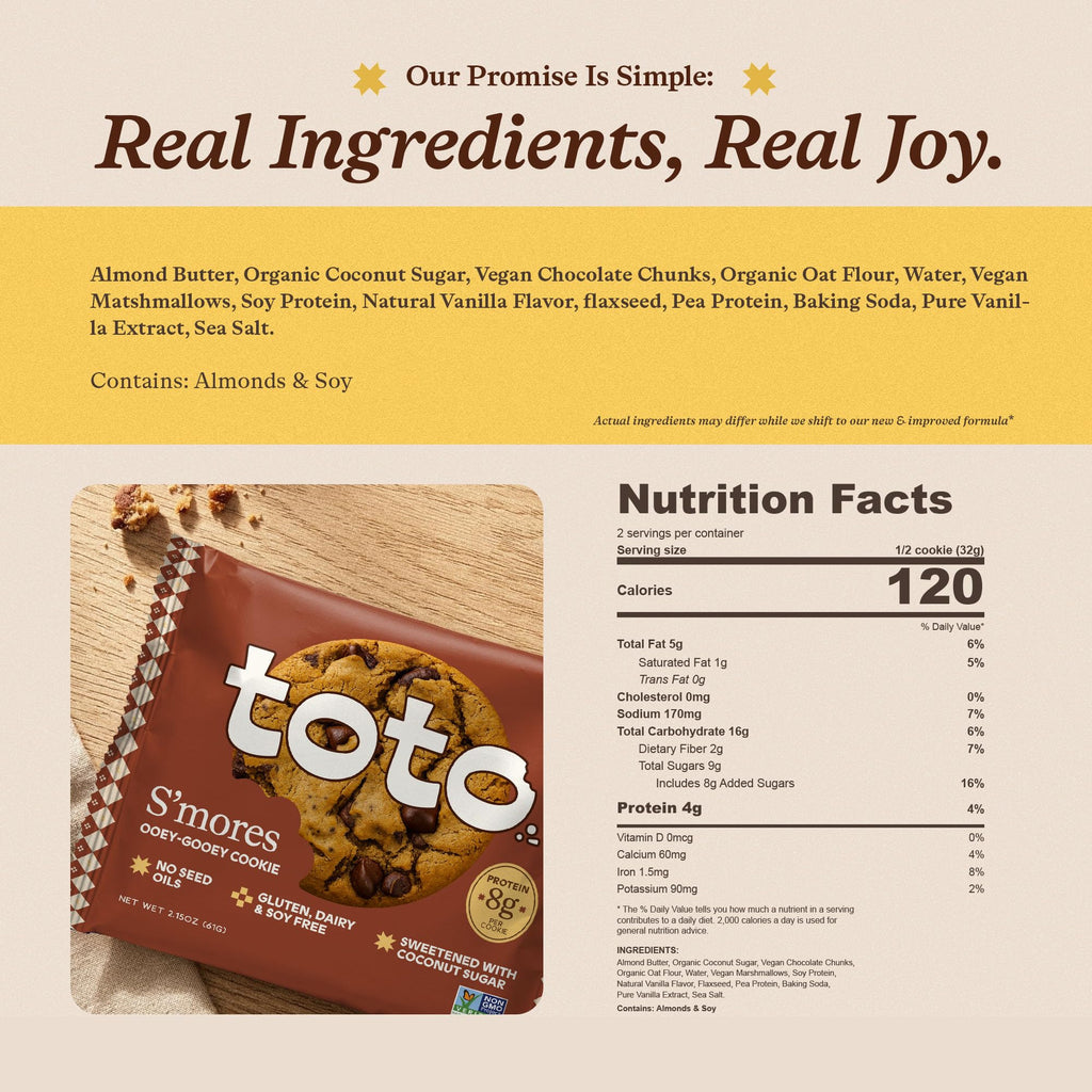 Individually Wrapped Protein Cookies