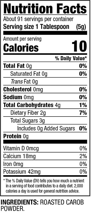 Carob Powder Pouch Quality