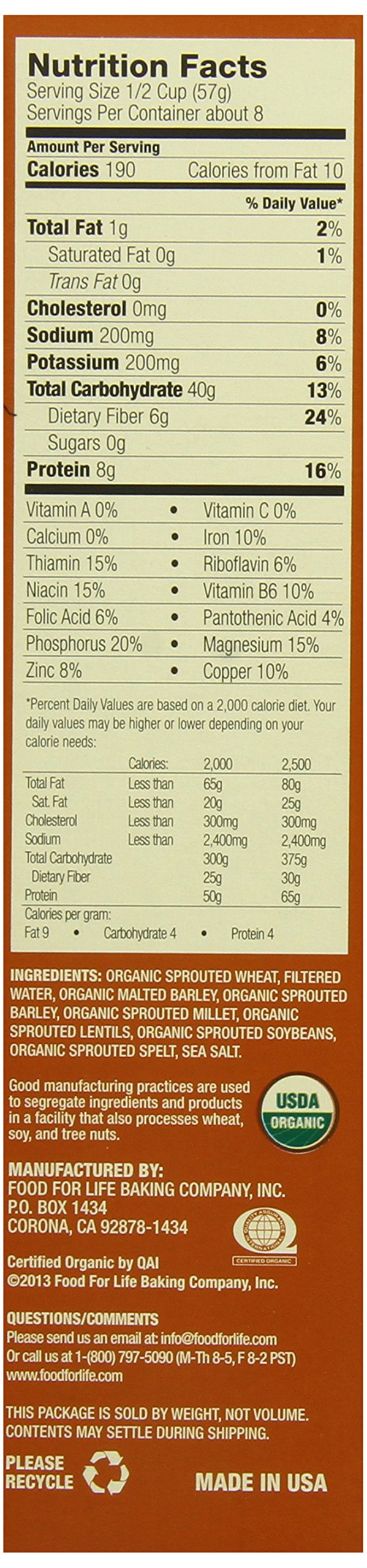 Sprouted Grain Cereal